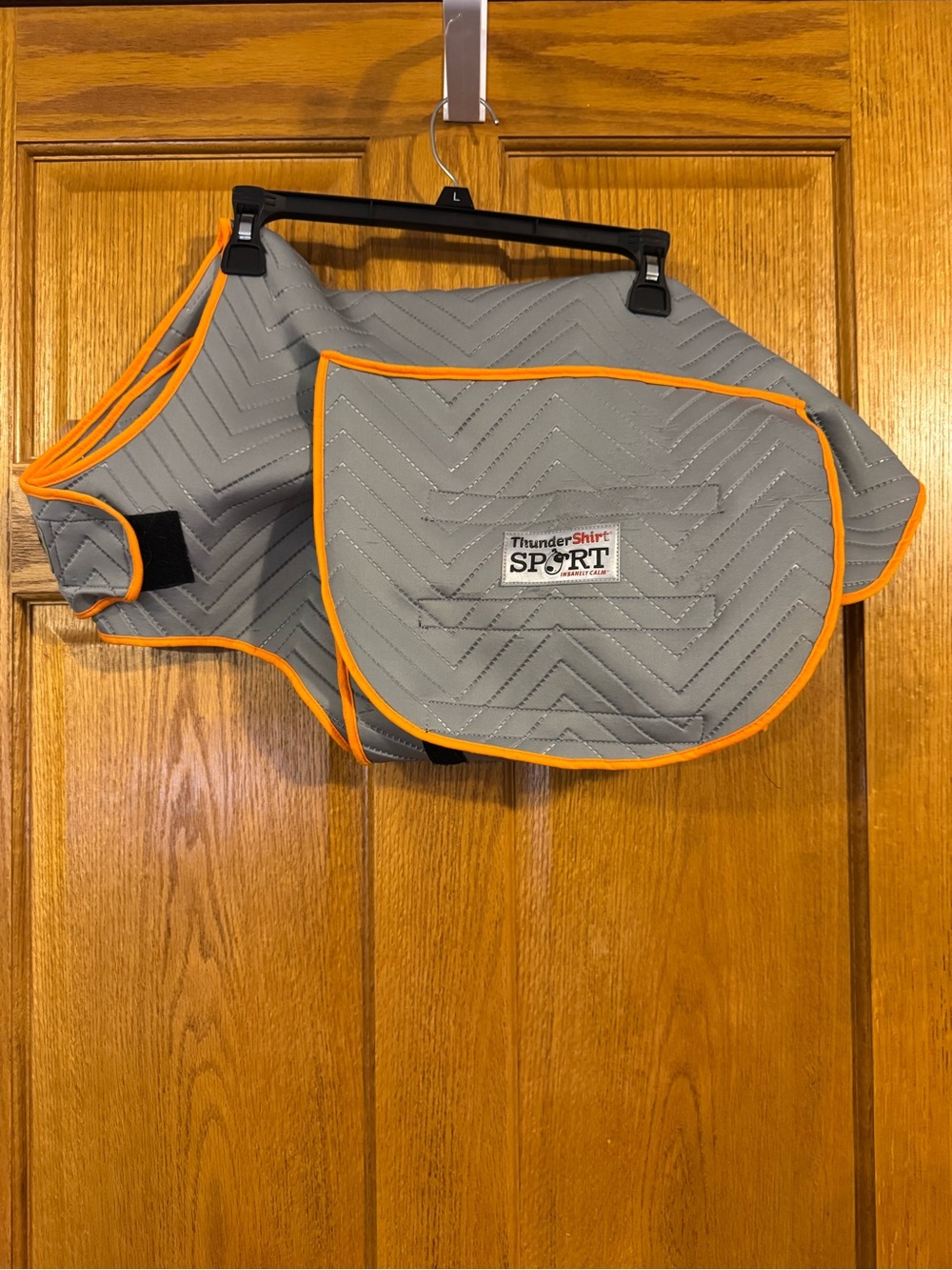 ThunderShirt Sport Dog Anxiety Calming Vest Jacket Gray Orange XL